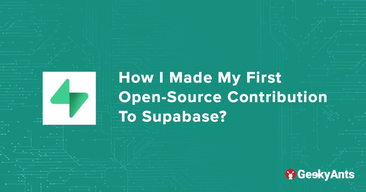 How I Made My First Open-Source Contribution To Supabase?