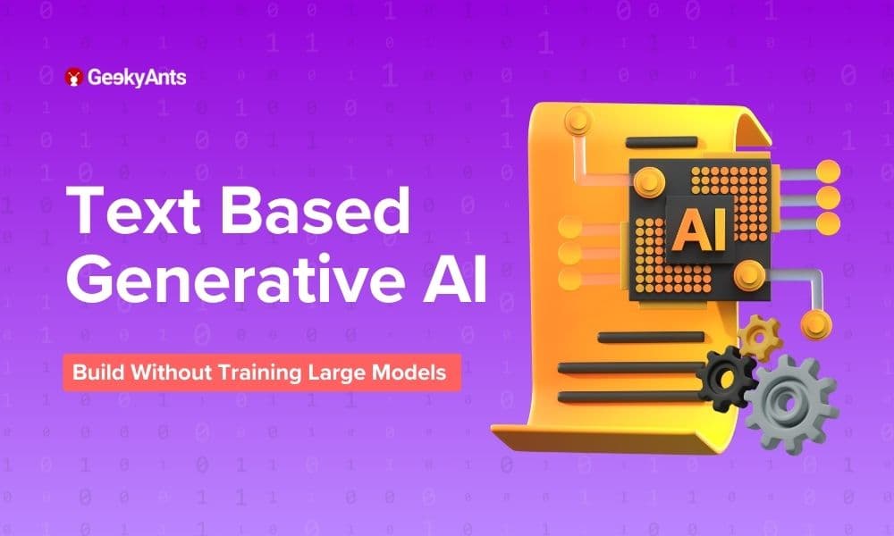 How to Build a Text Based Generative AI System Without Training Large Models